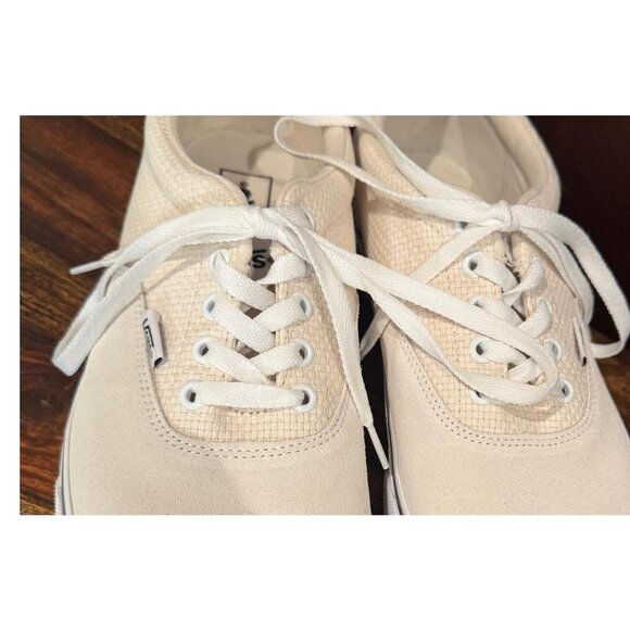 Vans Men's Cream and White Trainers - Picture 3 of 4